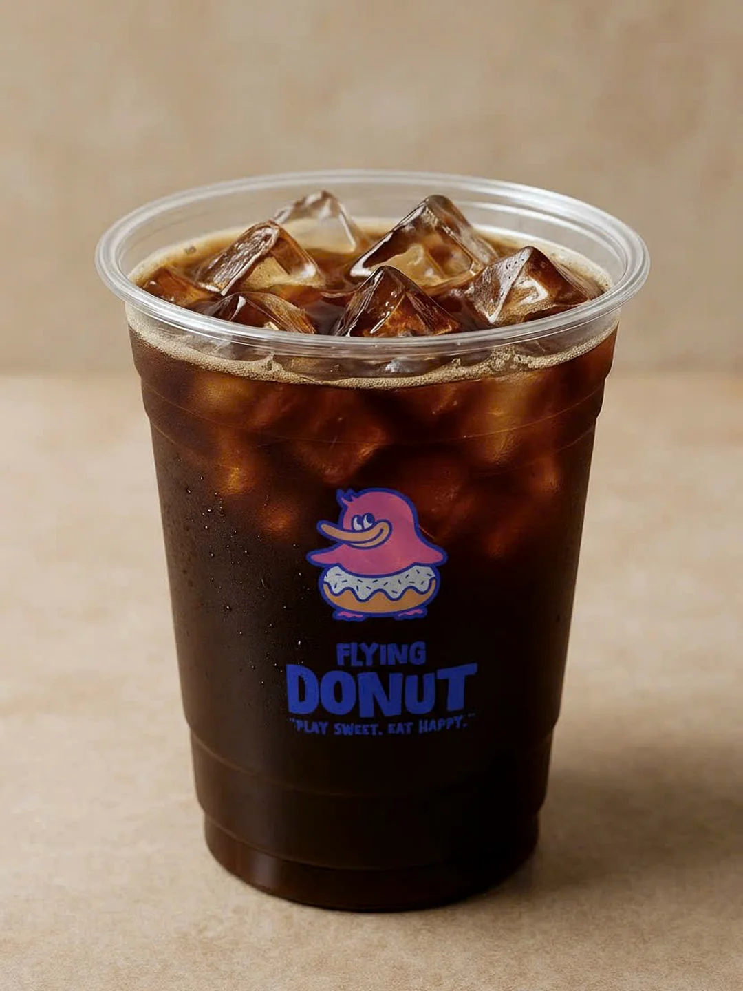 Flying Donut takeaway cup